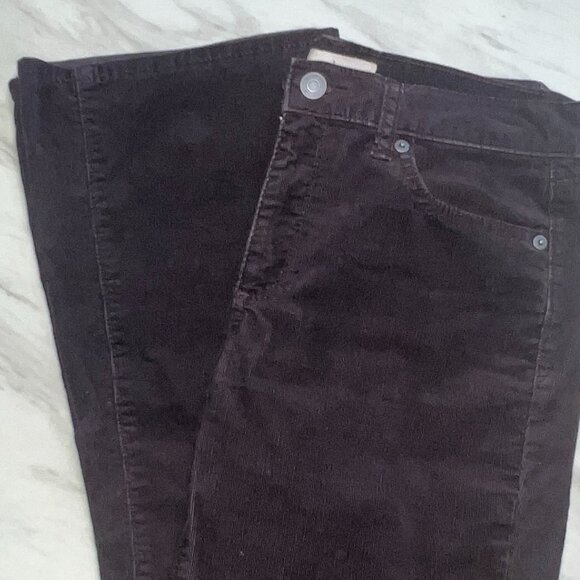 Gap 1969 Baby Boot Dark Brown Corduroys in Size 28R - Picture 12 of 16